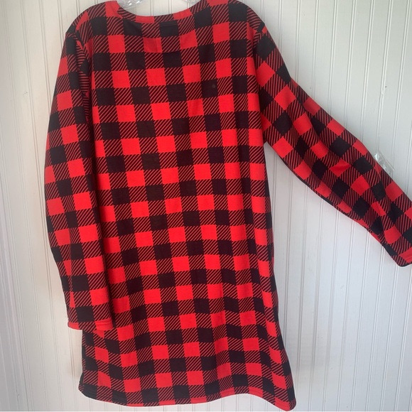 Simply Southern (NWT) Buffalo Red Plaid Sherpa Fleece (XXL) Merry & Bright Sleep - Picture 6 of 8